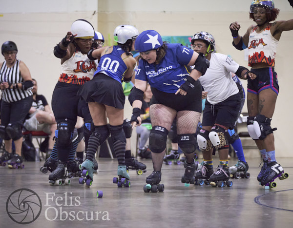 Sacramento Roller Derby Vs Black With Attitude at Attack of the C Squads 2026