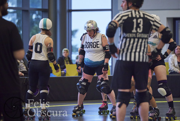 Gorge Roller Derby Vs  Rose City's Guns N' Rollers, Feb 2026