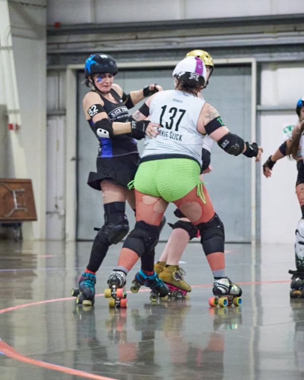 roller derby hit
